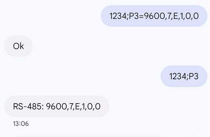 Настройки из SMS